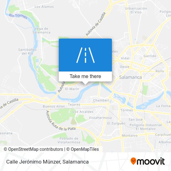 Calle Jerónimo Münzer map