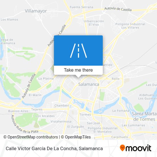 Calle Víctor García De La Concha map