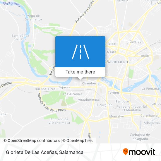 Glorieta De Las Aceñas map