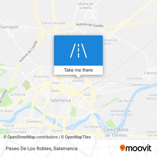 Paseo De Los Robles map