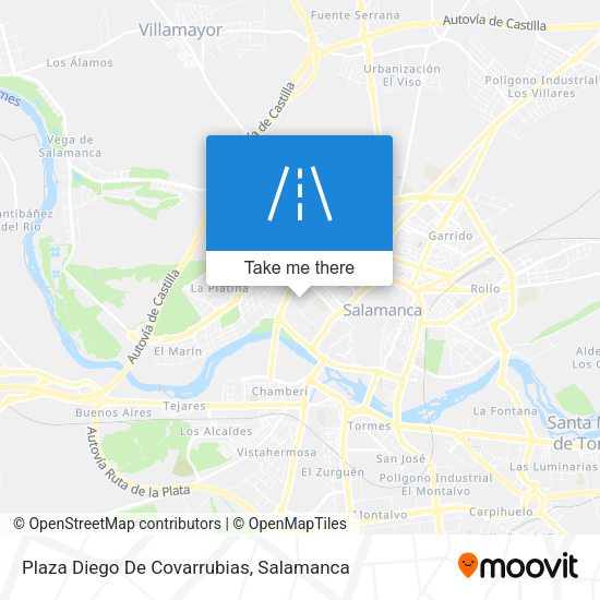 Plaza Diego De Covarrubias map