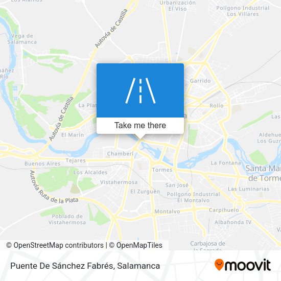 Puente De Sánchez Fabrés map