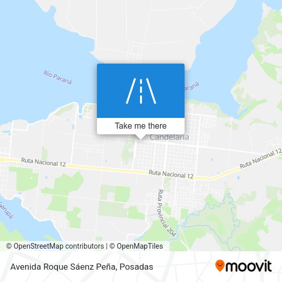 Avenida Roque Sáenz Peña map
