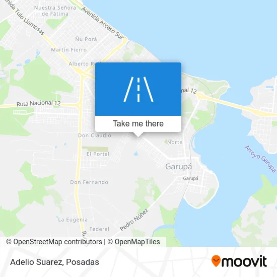 Adelio Suarez map