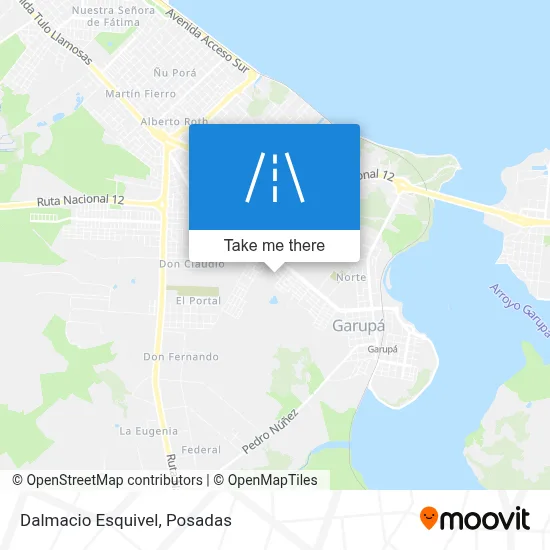 Dalmacio Esquivel map