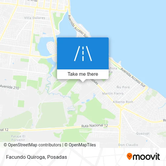 Facundo Quiroga map
