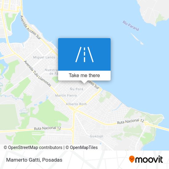 Mapa de Mamerto Gatti