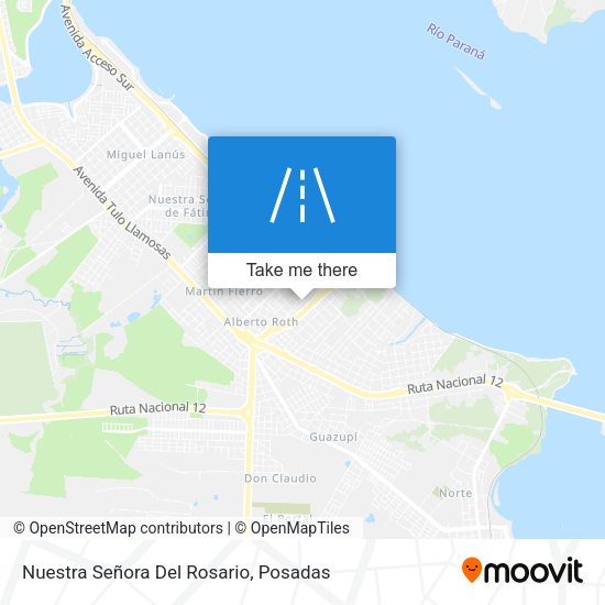 Nuestra Señora Del Rosario map