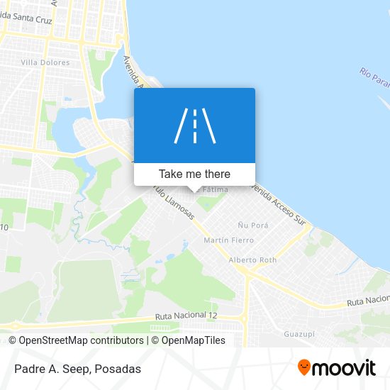 Mapa de Padre A. Seep