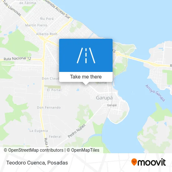 Teodoro Cuenca map