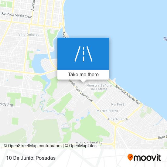 Mapa de 10 De Junio