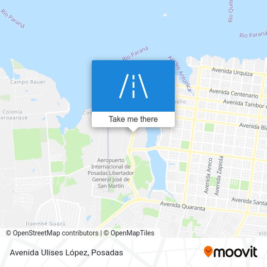 Avenida Ulises López map