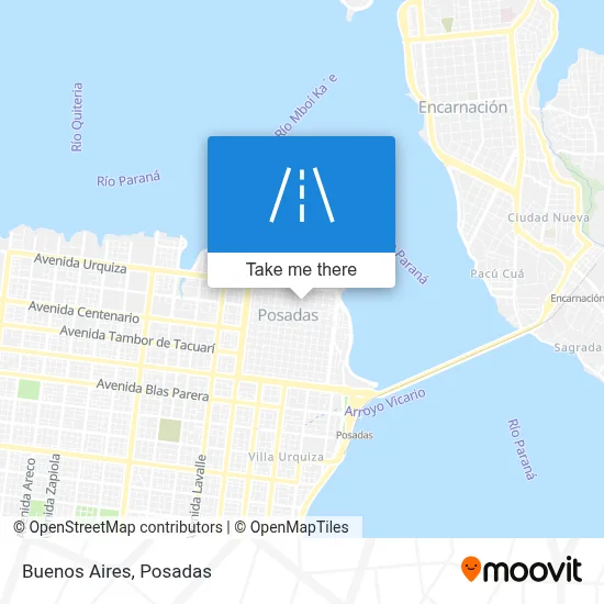 Buenos Aires map