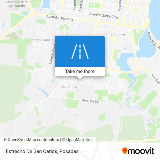 Estrecho De San Carlos map