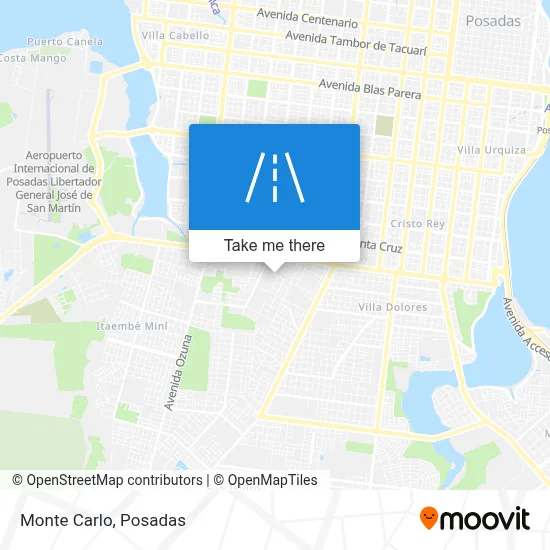 Montecarlo map