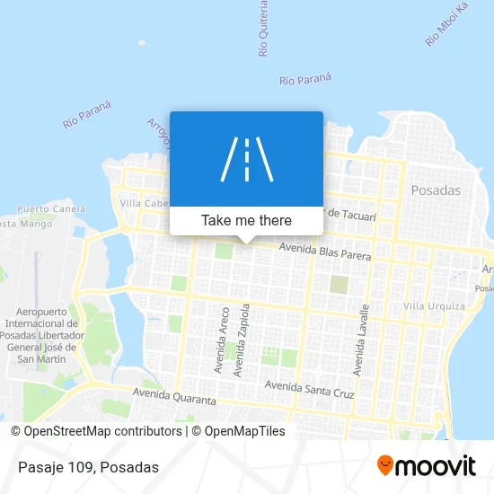 Pasaje 109 map