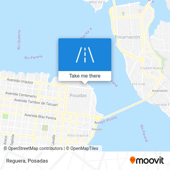 Reguera map