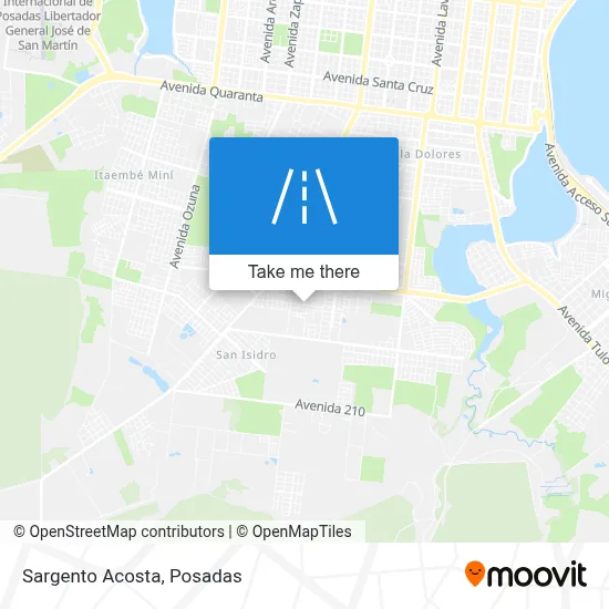 Sargento Acosta map