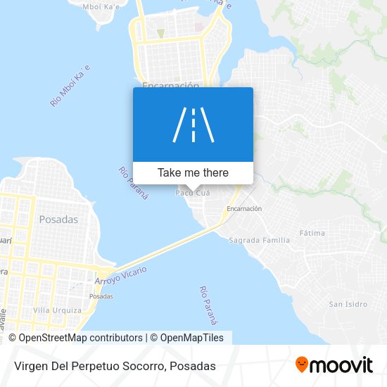 Mapa de Virgen Del Perpetuo Socorro