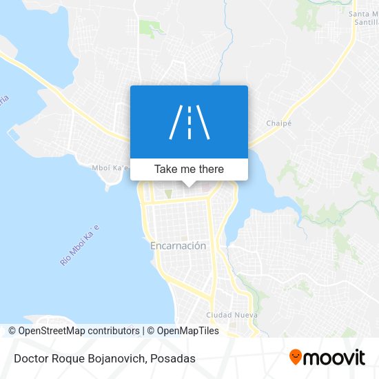 Mapa de Doctor Roque Bojanovich