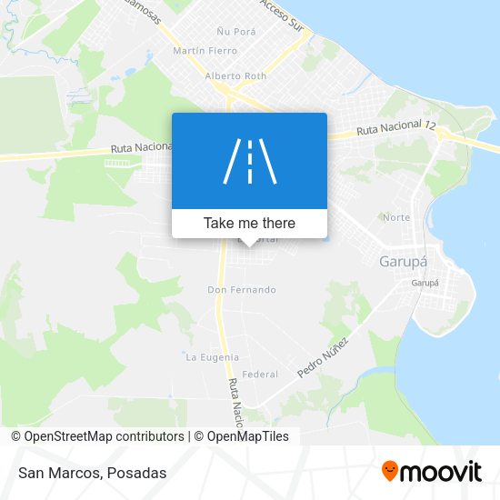 Mapa de San Marcos