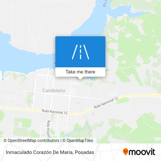Mapa de Inmaculado Corazón De María