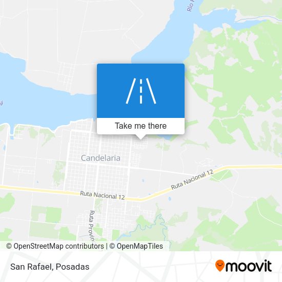 Mapa de San Rafael