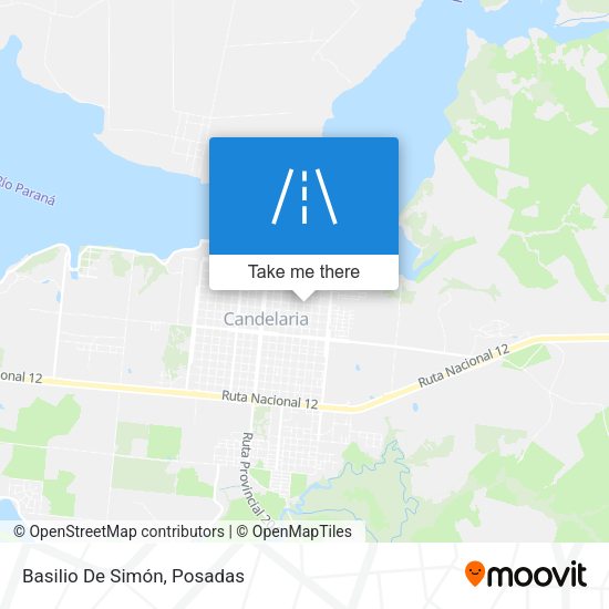 Basilio De Simón map