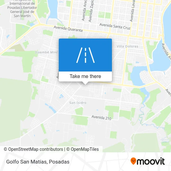 Golfo San Matías map