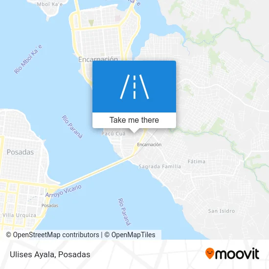 Ulises Ayala map