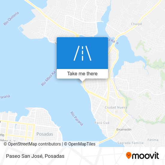 Mapa de Paseo San José