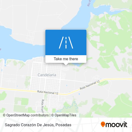 Mapa de Sagrado Corazón De Jesús