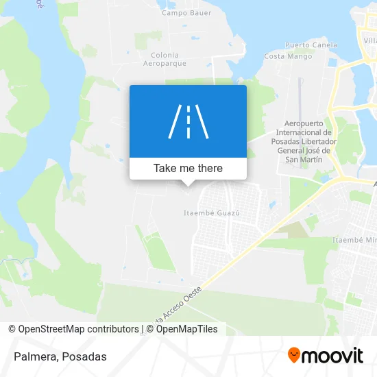Palmera map