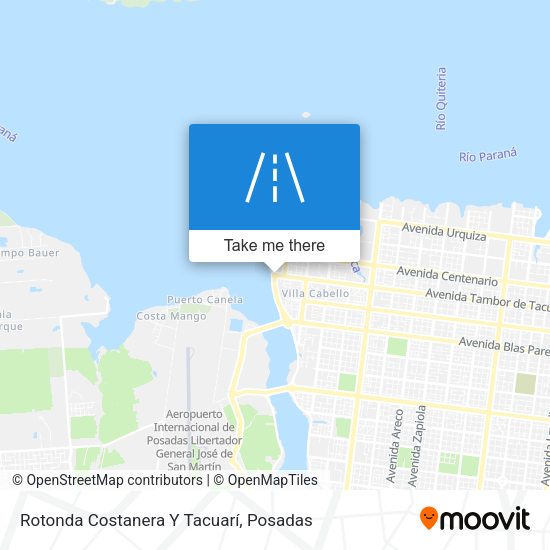 Rotonda Costanera Y Tacuarí map