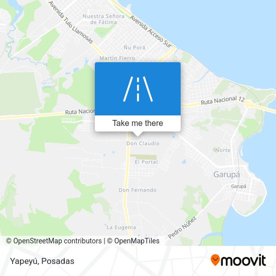 Mapa de Yapeyú