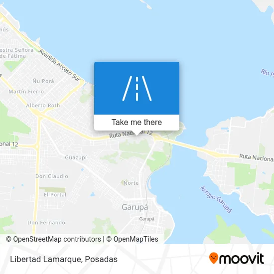 Libertad Lamarque map