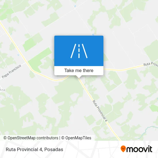 Ruta Provincial 4 map