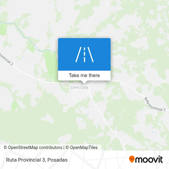 Ruta Provincial 3 map