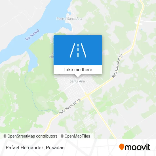 Rafael Hernández map