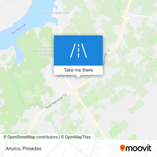 Anyico map