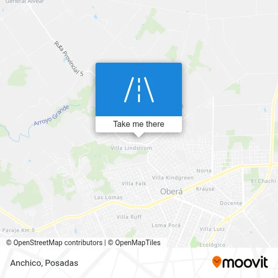Anchico map