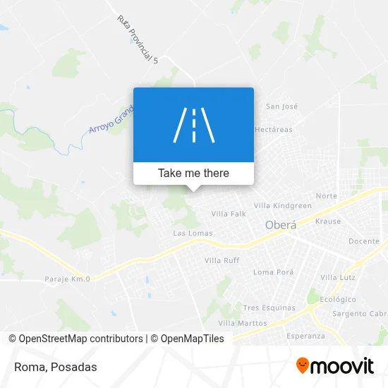Mapa de Roma