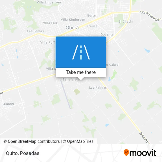 Quito map