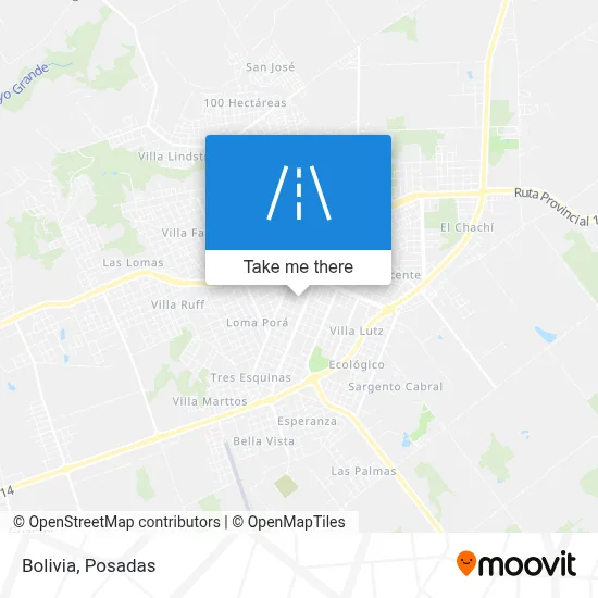 Bolivia map