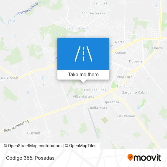 Código 366 map