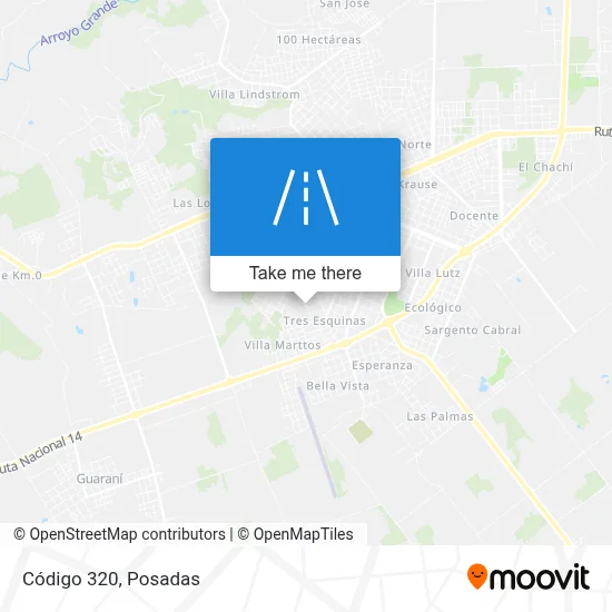 Código 320 map
