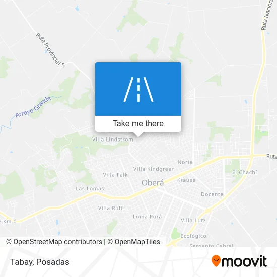 Tabay map