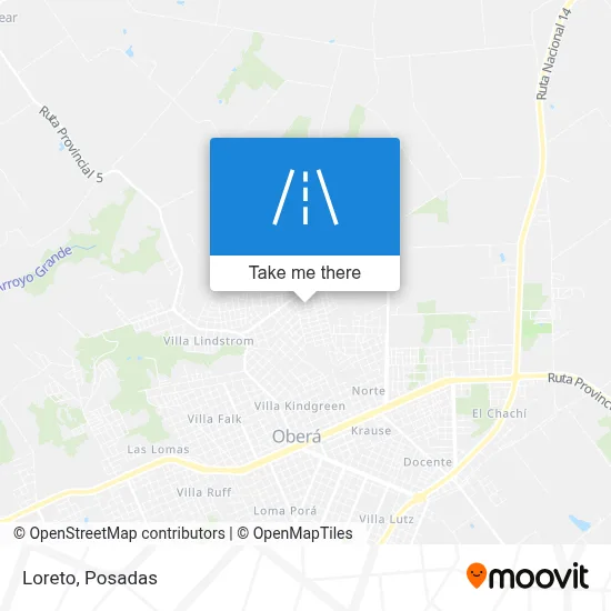 Loreto map