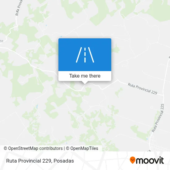 Ruta Provincial 229 map