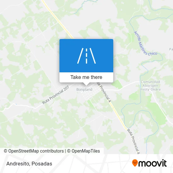 Andresito map